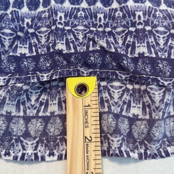Beachlunchlounge Shelay Sleeveless Shift Dress Purple Print Size XXL - Picture 6 of 12